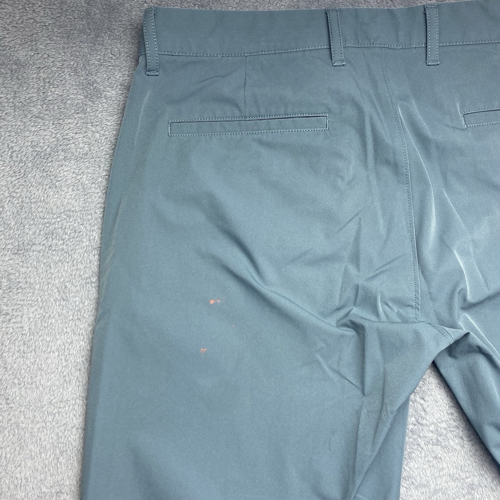 J Crew Slim Fit Tech Performance Flex Pants Mens 32x30 Gray Stretch - Picture 3 of 9